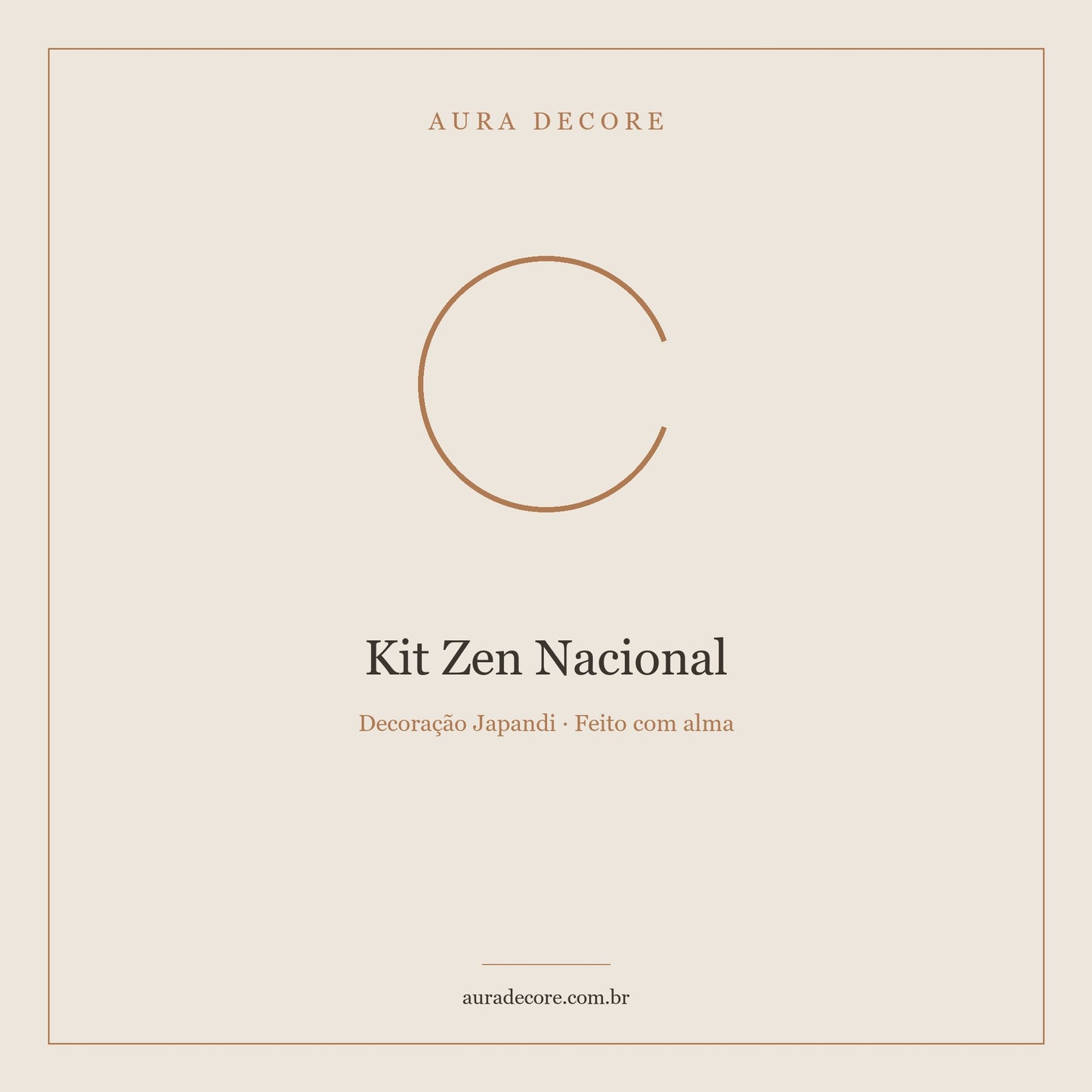 Kit Zen Nacional Presente Brasileiro — O Presente que Ninguém Esquece | Aura Decore