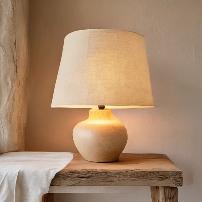 Coleção Iluminação — estética japandi wabi-sabi