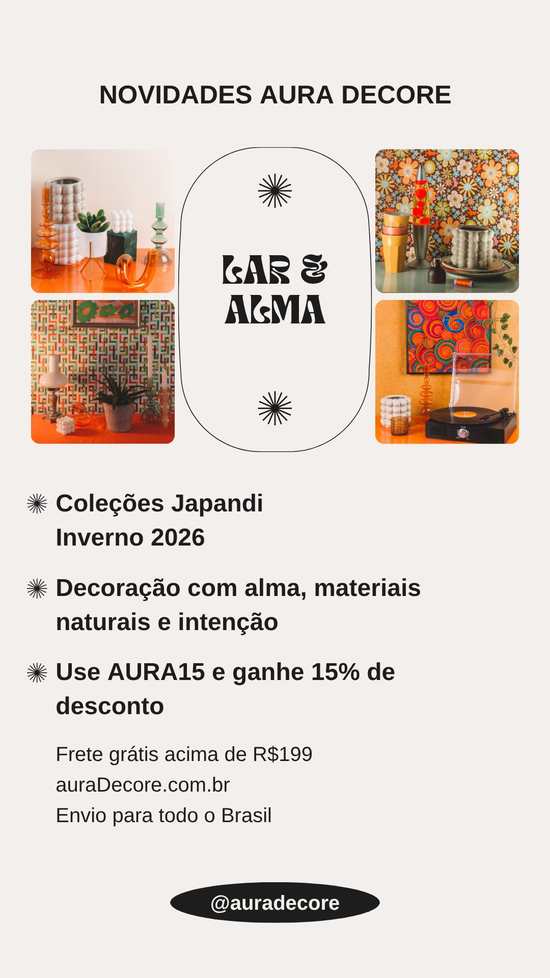 Flores Secas Always-Viva — Inverno Japandi 2026 | Aura Decore