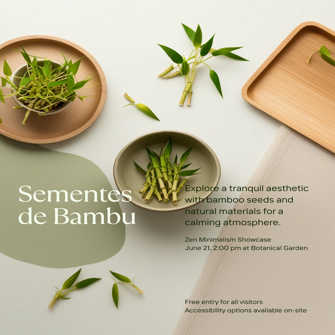 Sementes de Bambu — Cultive Seu Próprio Zen