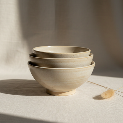 Conjunto Bowl Cerâmica Set 3 Peças — Aura Decore