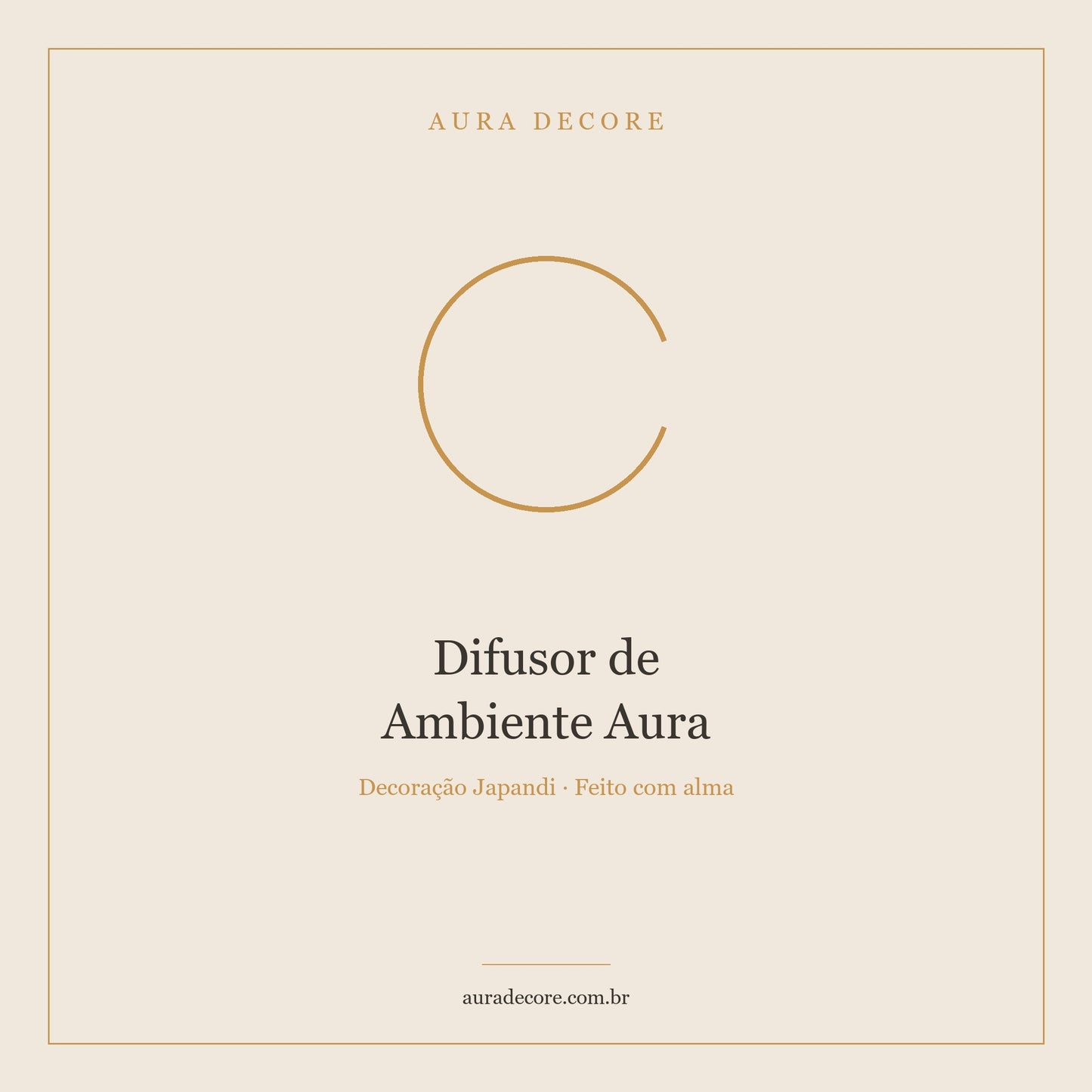 Difusor Ambiente Aura Bambu Aromas Naturais — 60 dias | Aura Decore