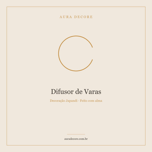 Difusor Varas Lavanda Musk Branco — Aroma Suave Natural | Aura Decore