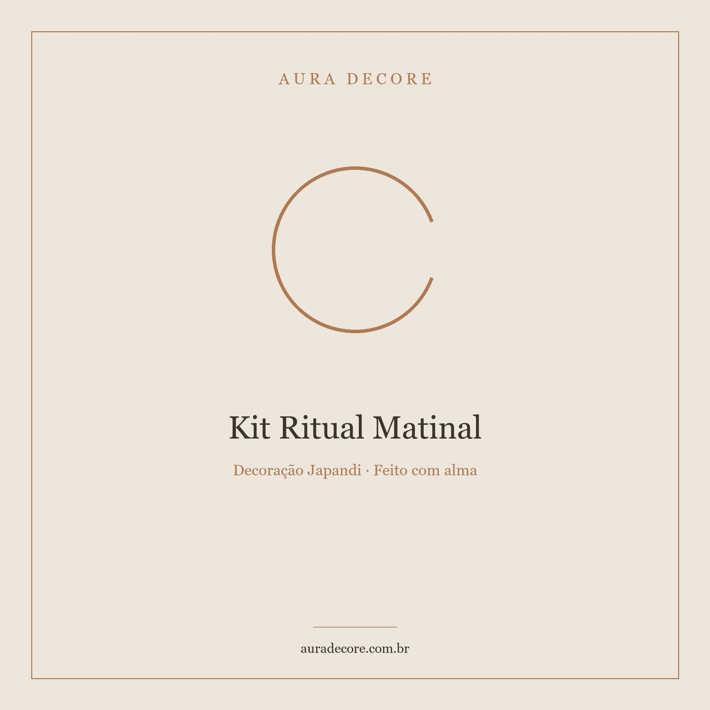 Kit Ritual Matinal Aura Zen — Transforme sua Manhã | Aura Decore