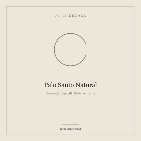 Palo Santo Natural Pack 3 Palitos — Limpeza e Ritual | Aura Decore