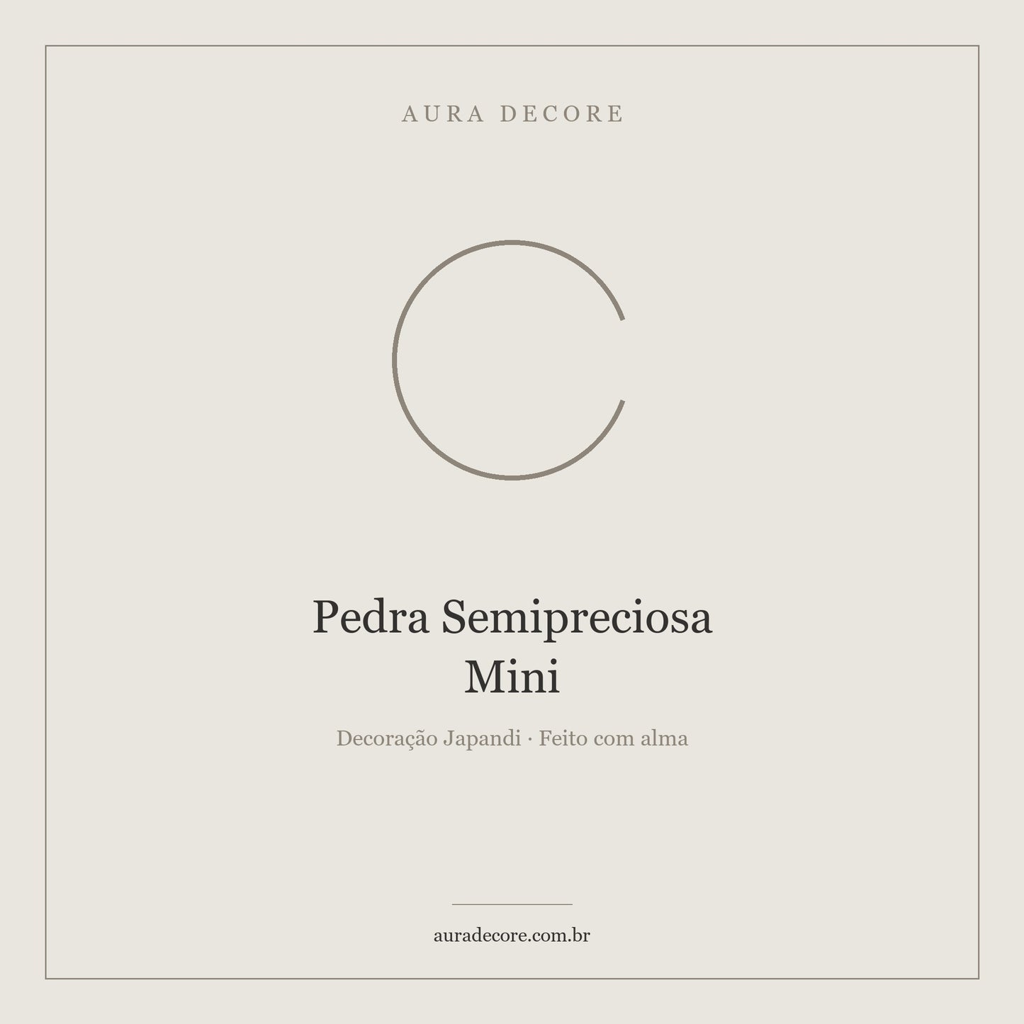 Pedra Semipreciosa Mini Kit Trio MG — Quartzo Ametista Citrino | Aura Decore