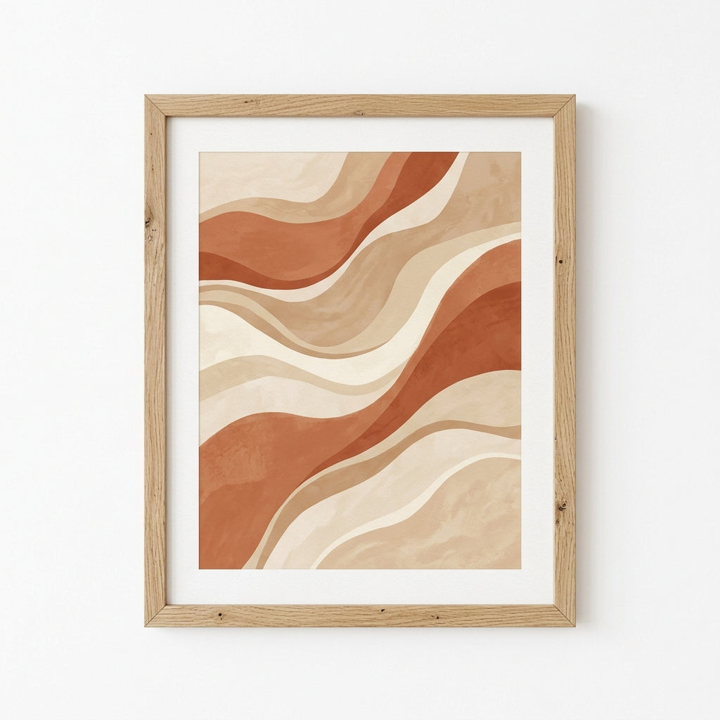 Quadro Horizonte Abstrato
